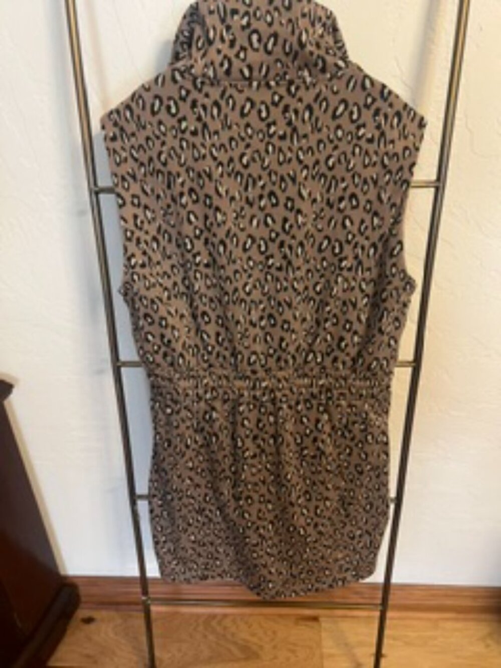 Entro leopard print short knit dress New with Tags - Picture 2 of 4